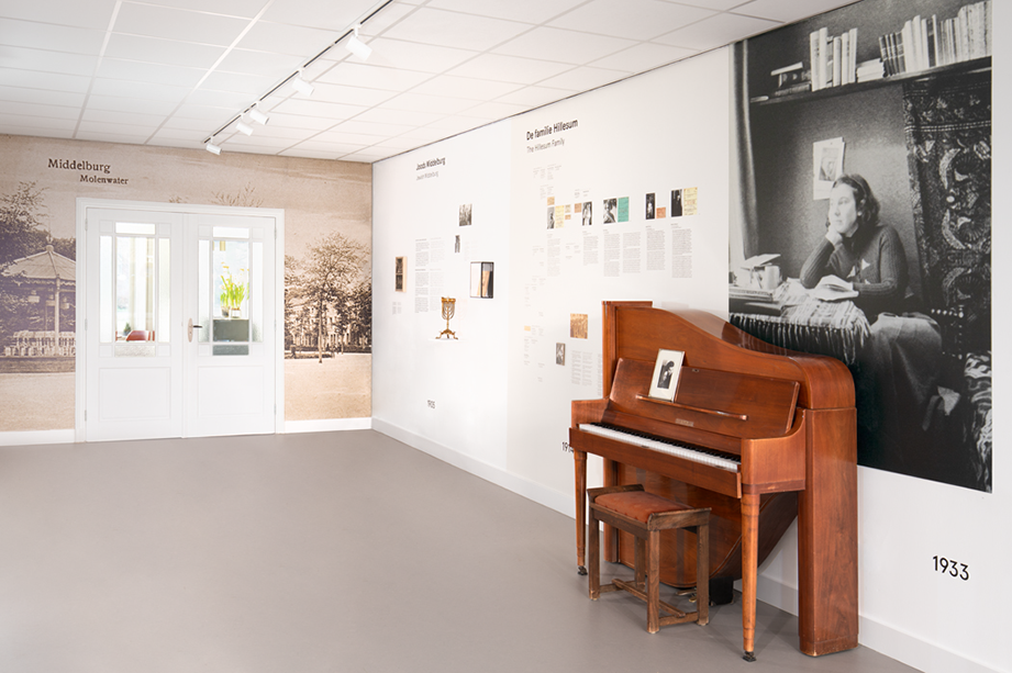 Grafische Gestaltung, Museum, Mittelburg, Szenografie, Exhibition Design, Raumdesign Jüdisches Museum, Aufarbeitung, Jewish History, EHOC, 