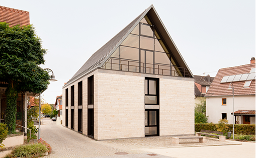 Rathaus, Ratssaal Kirchentellinsfurt, Riehle+Assoziierte, Umbau, Anbau, Zeeb + Frisch, Architektur, Architekturfotografie, 