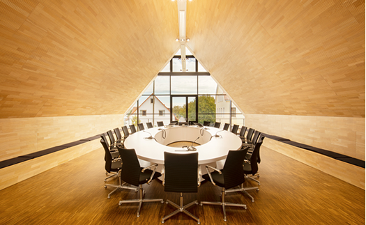 Rathaus, Ratssaal Kirchentellinsfurt, Riehle+Assoziierte, Umbau, Anbau, Zeeb + Frisch, Architektur, Architekturfotografie, 