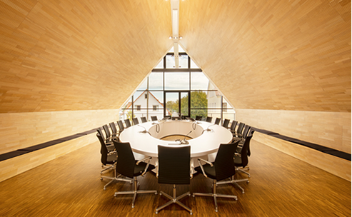 Rathaus, Ratssaal Kirchentellinsfurt, Riehle+Assoziierte, Umbau, Anbau, Zeeb + Frisch, Architektur, Architekturfotografie, 