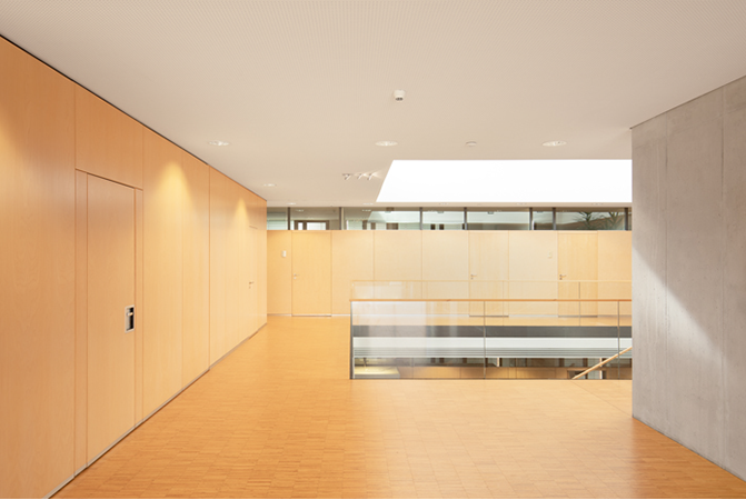 Architekturfotografie, Baukunst, Gemeinde Dußlingen, Zeeb + Frisch, Sprenger Architekten, Trikustik, BEGA, Architekten, BDA BW, born.studio