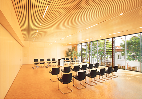 Rathaus Dußlingen, Gemeinde Dußlingen, Zeeb + Frisch, Glück + Partner GmbH, Freie Architekten BDA, Hugo-Häring, Ingenieurg, Architektur,